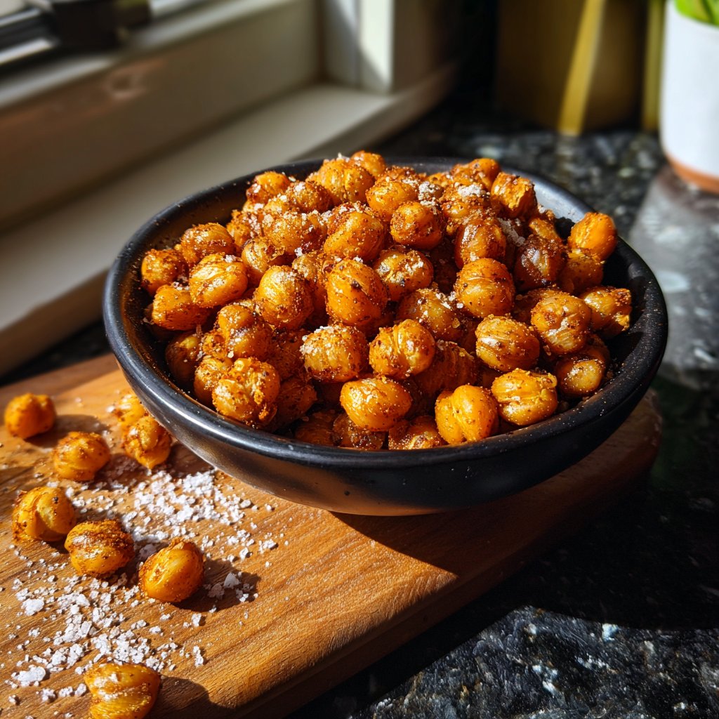 Savory Roasted Chickpeas