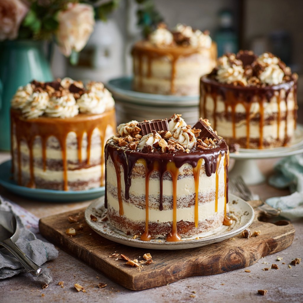 20 Birthday Cakes for Adults: Caramel Dreams